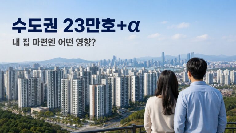 수도권 신축 아파트와 내 집 마련을 고민하는 30대 부부